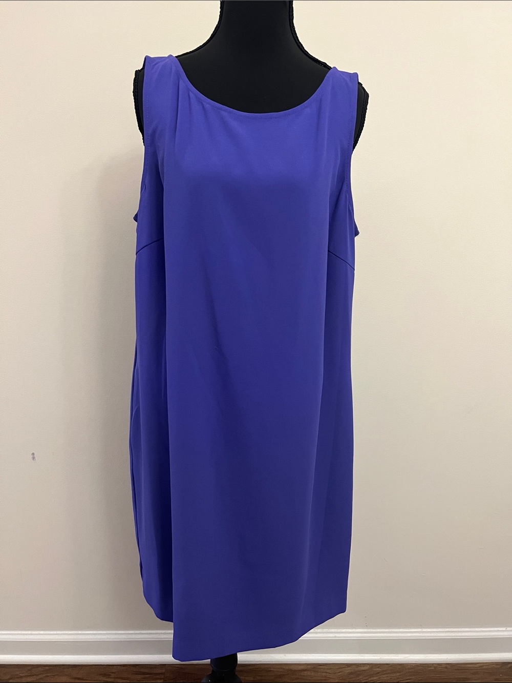 Trina Turk Vibrant Purple Midi Shift Dress